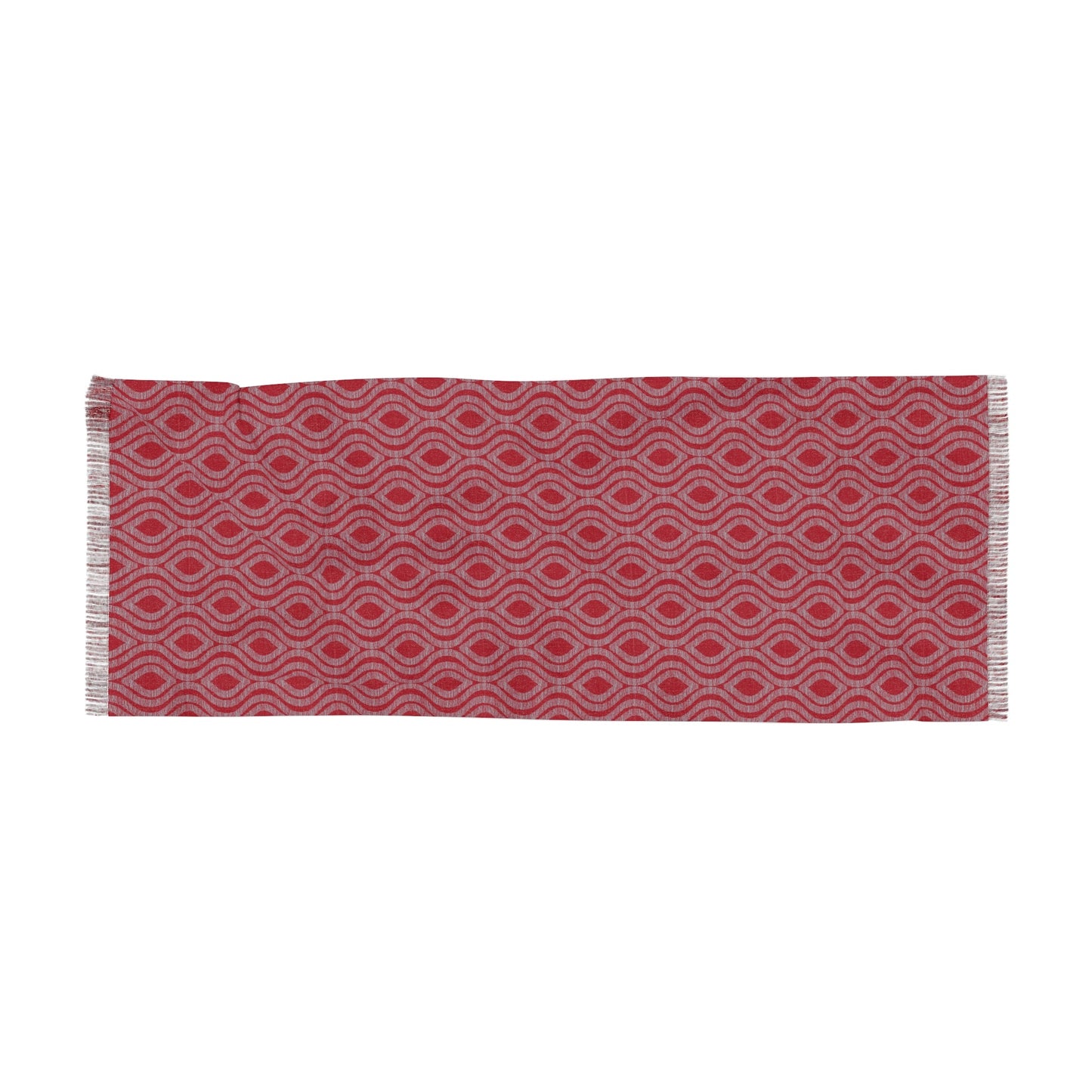 Scarf | Red & Gray | Ogee