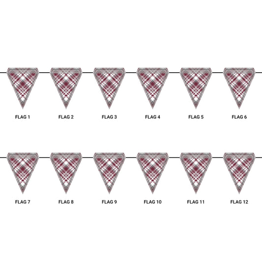 Flag Garland | Starkville, Mississippi | Tartan