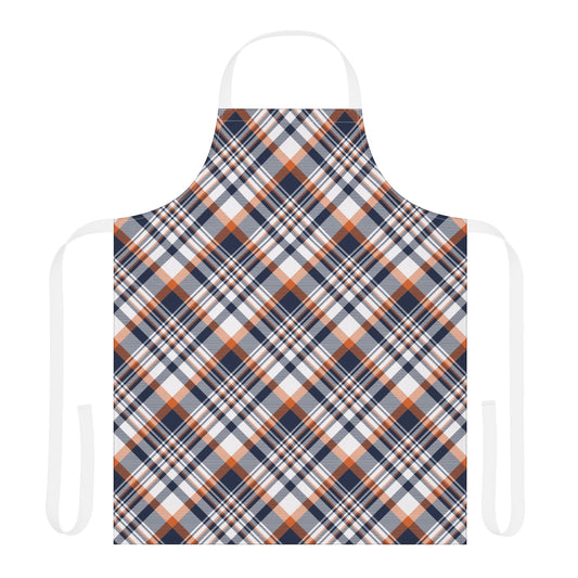 Apron | Orange & Blue | Tartan