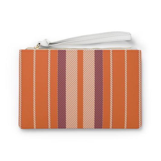 Clutch Bag | Clemson, South Carolina | Stripe