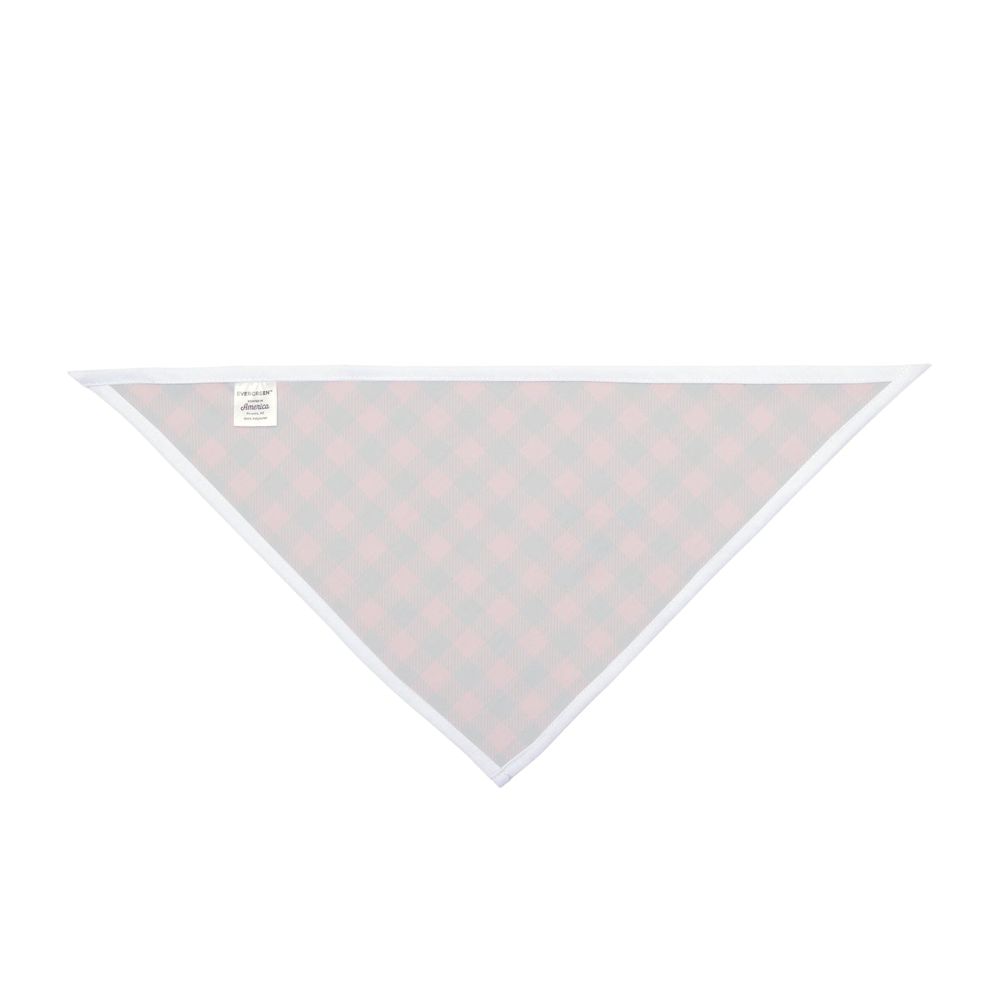 Pet Bandana | Red & Black | Gingham