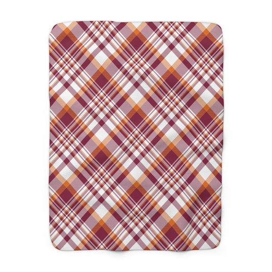 Sherpa Blanket | Blacksburg, Virginia | Tartan