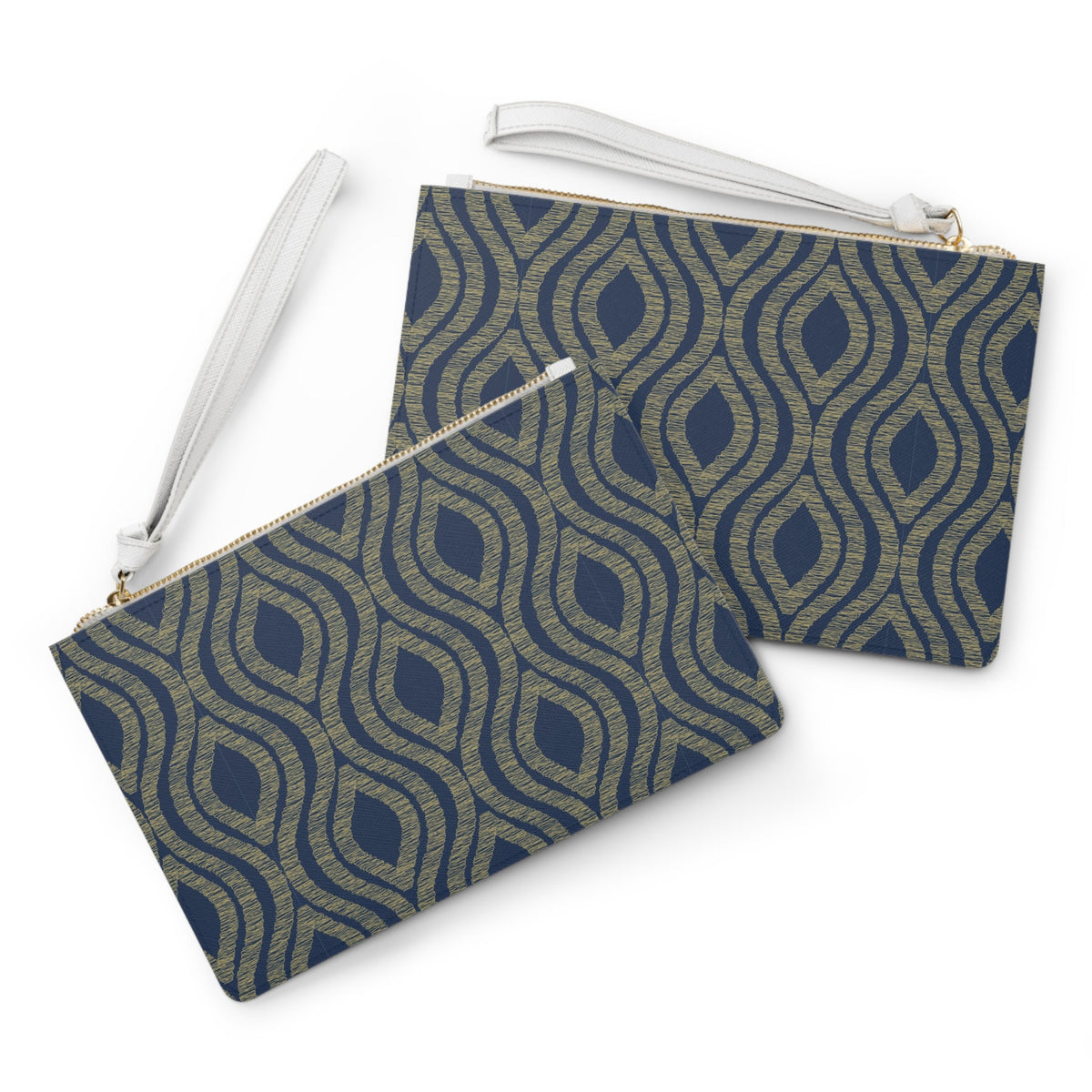 Clutch Bag | Gold & Blue | Ogee
