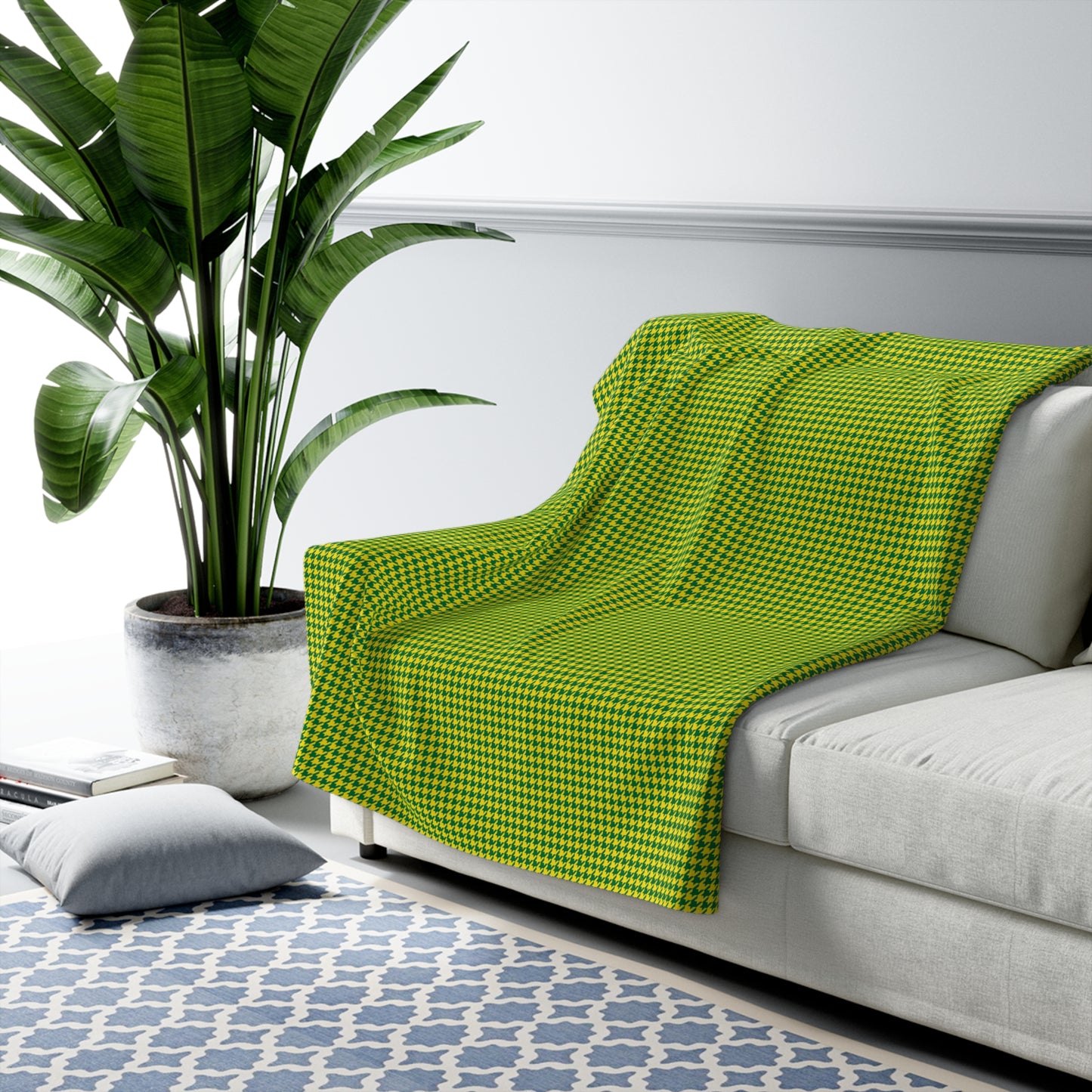 Sherpa Blanket | Eugene, Oregon | Houndstooth