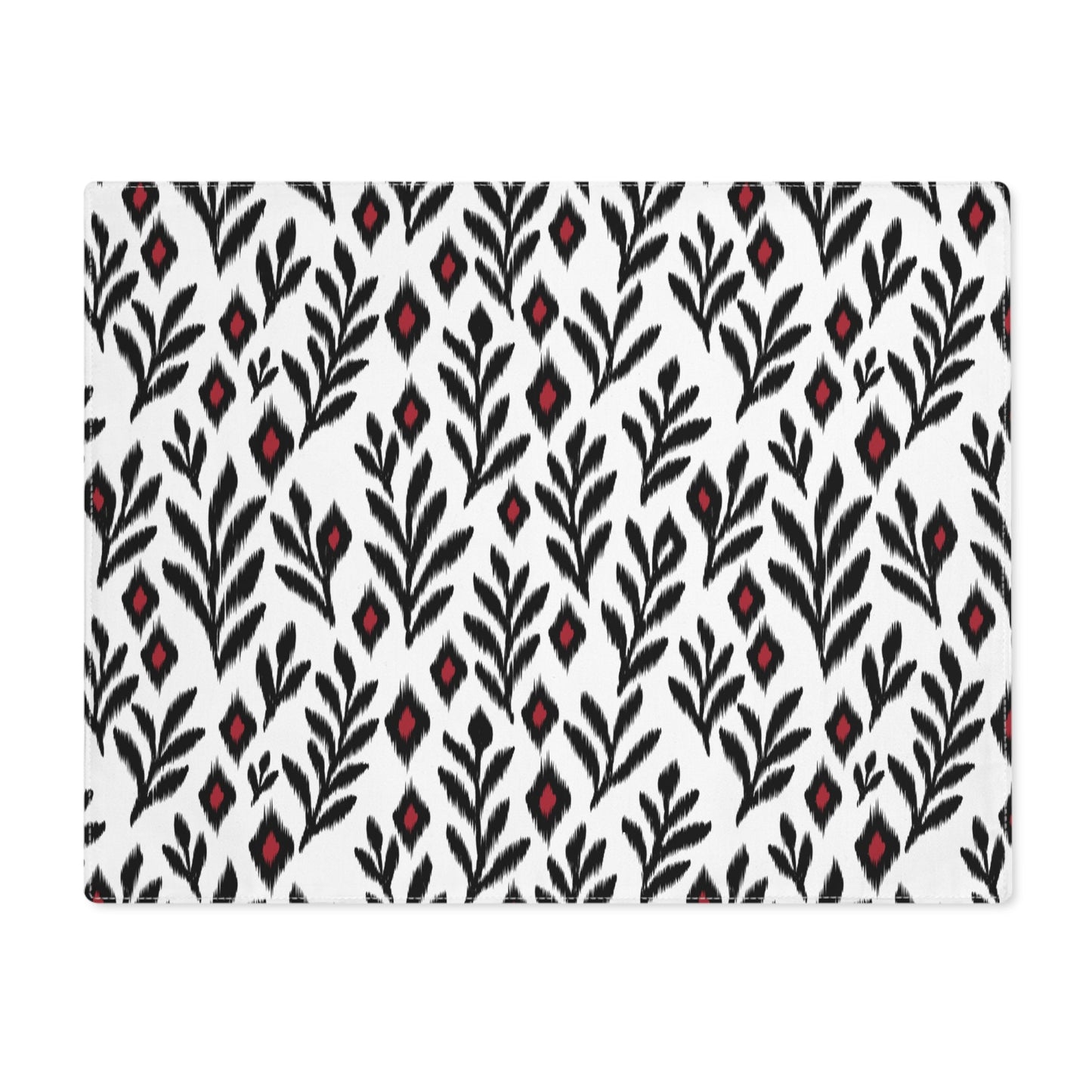Placemat | Red & Black | Laurel
