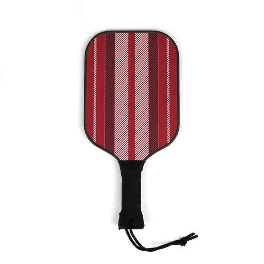 Pickleball Paddle Kit | Red & Black | Stripe