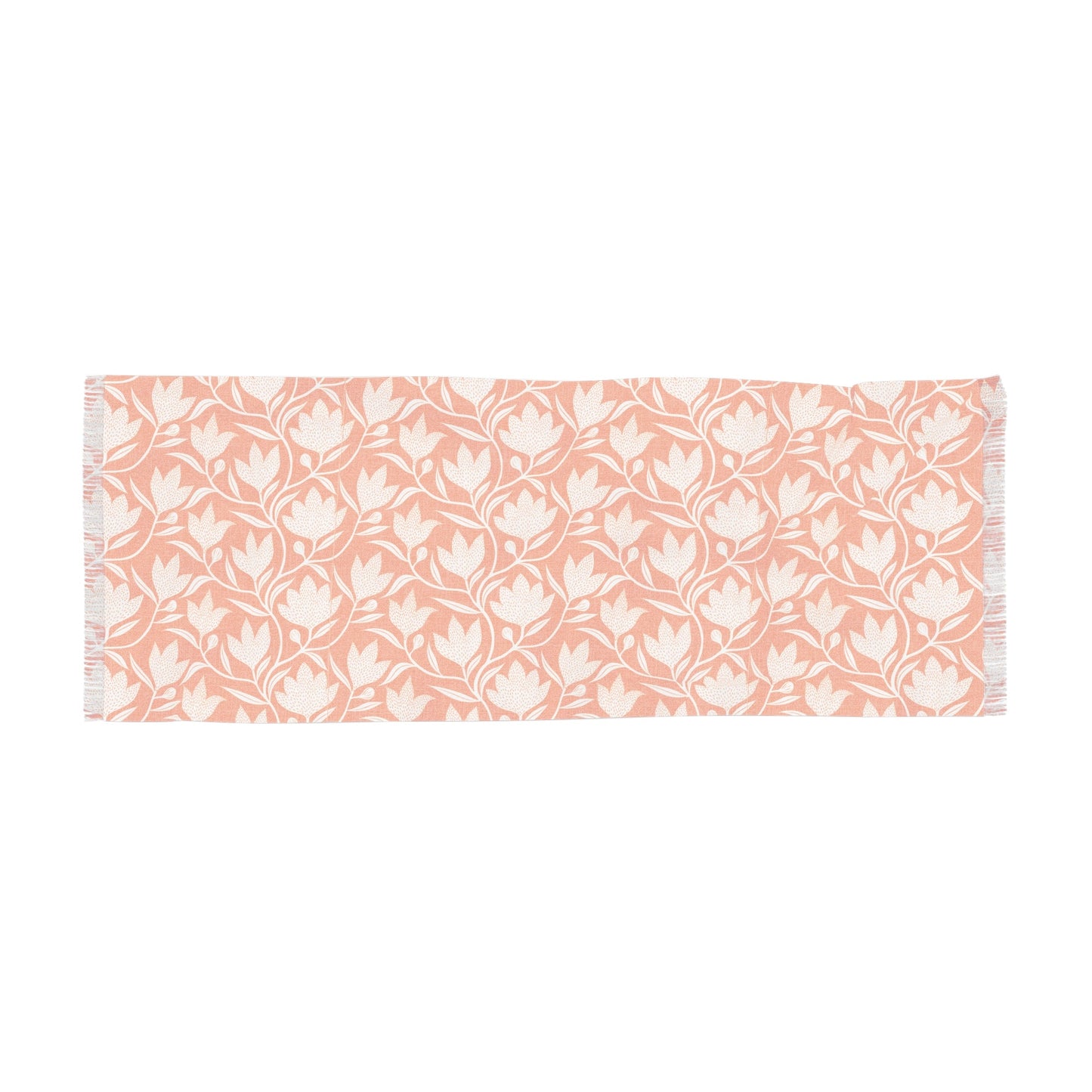 Scarf | Orange & White | Magnolia