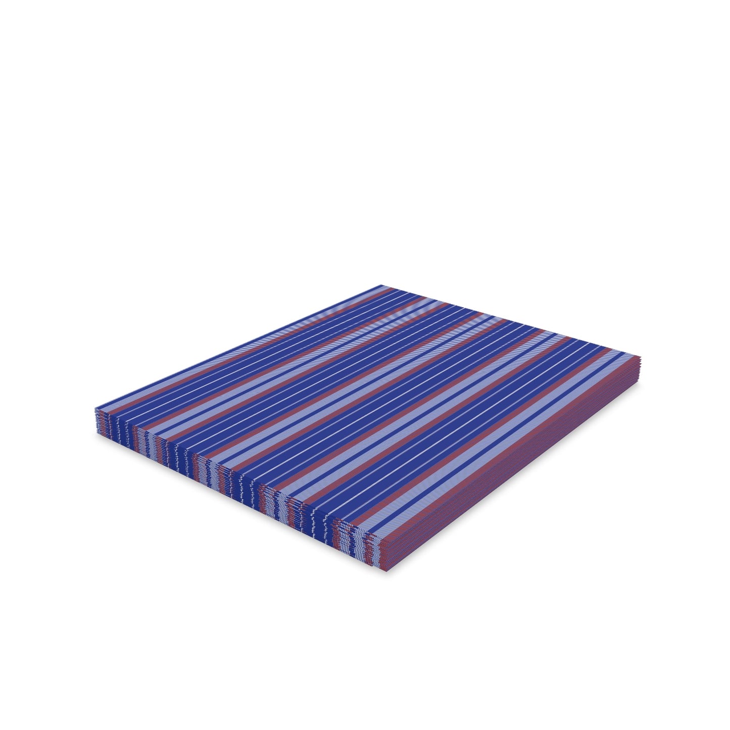 Notecards | Bright Blue & Orange | Stripe