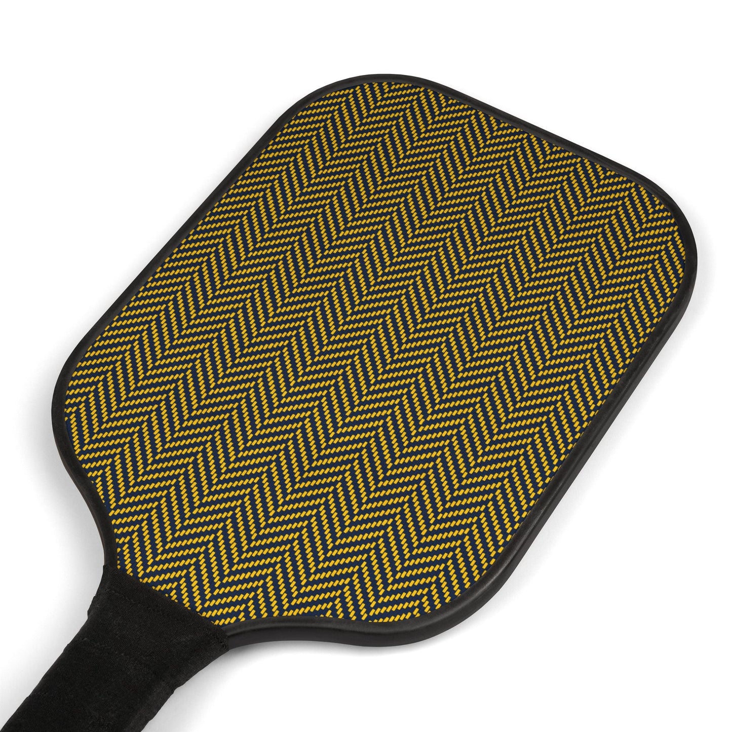 Pickleball Paddle Kit | Yellow & Blue | Herringbone