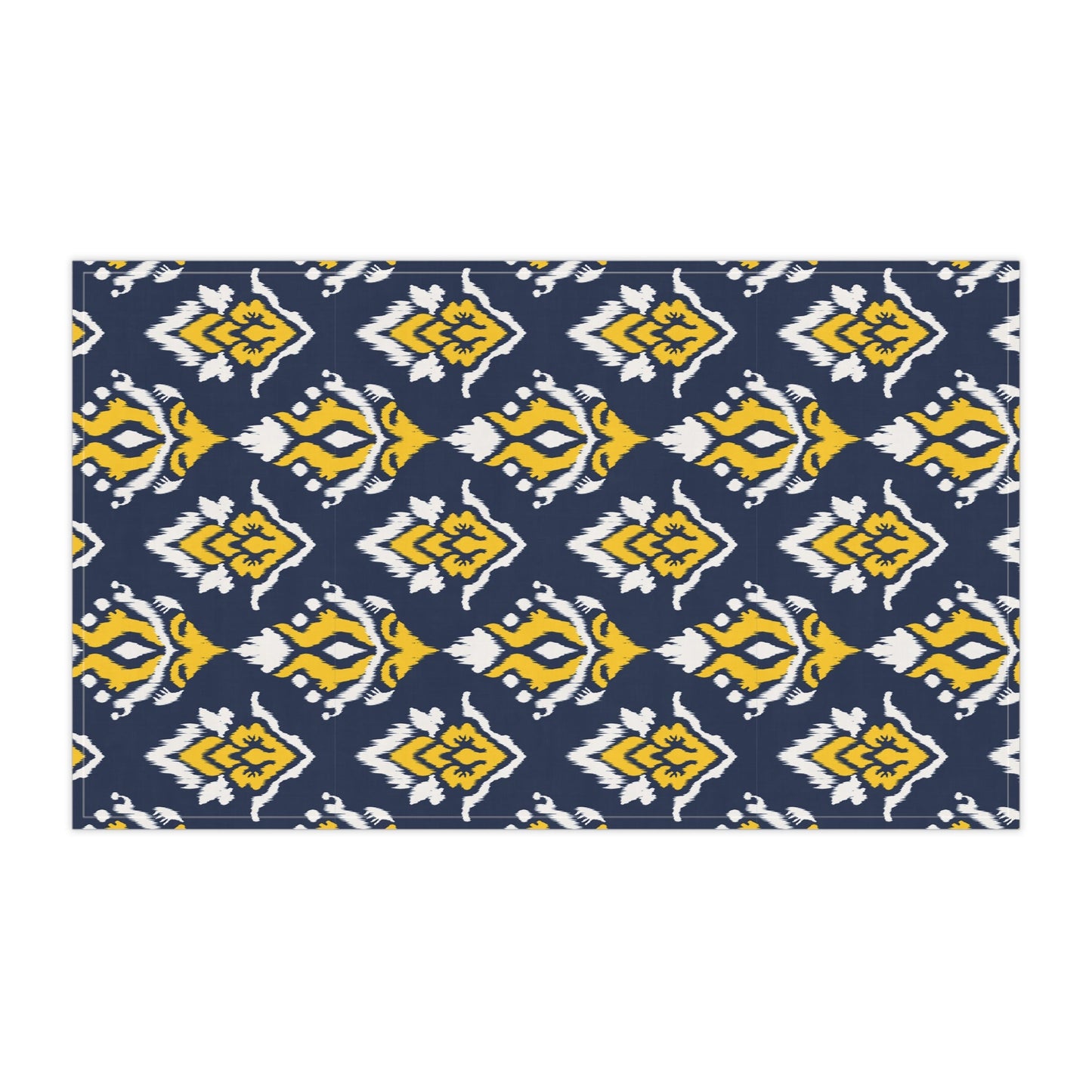 Tea Towels | Yellow & Blue | Ikat