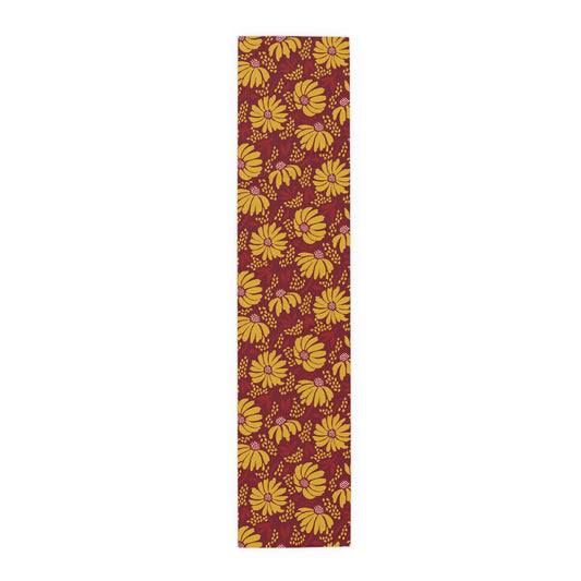 Table Runner | Red & Yellow | Bellis