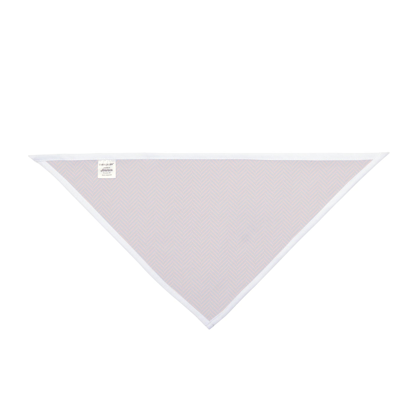 Pet Bandana | Bright Blue & Orange | Herringbone
