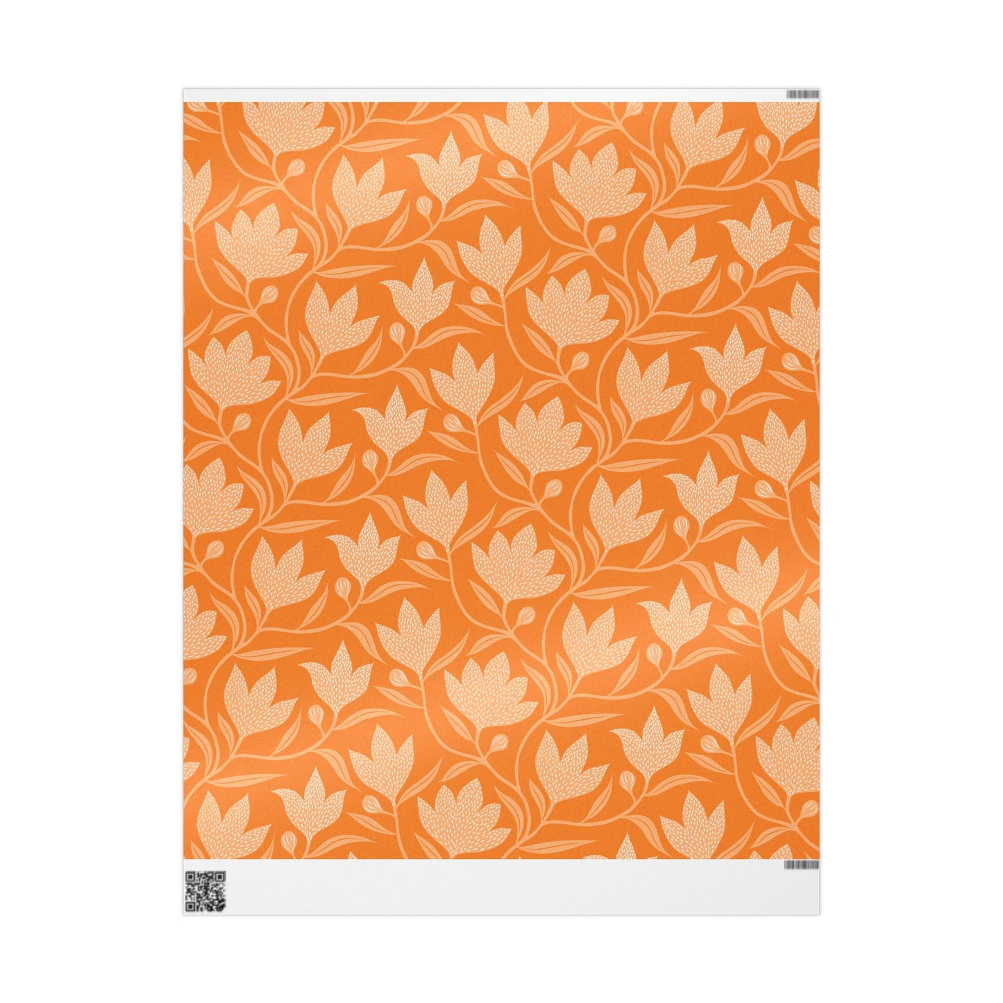 Gift Wrap | Orange & White | Magnolia
