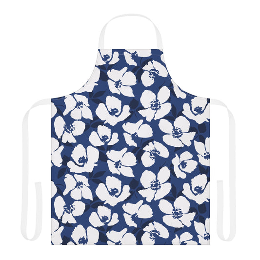 Apron | Navy & White | Poppy