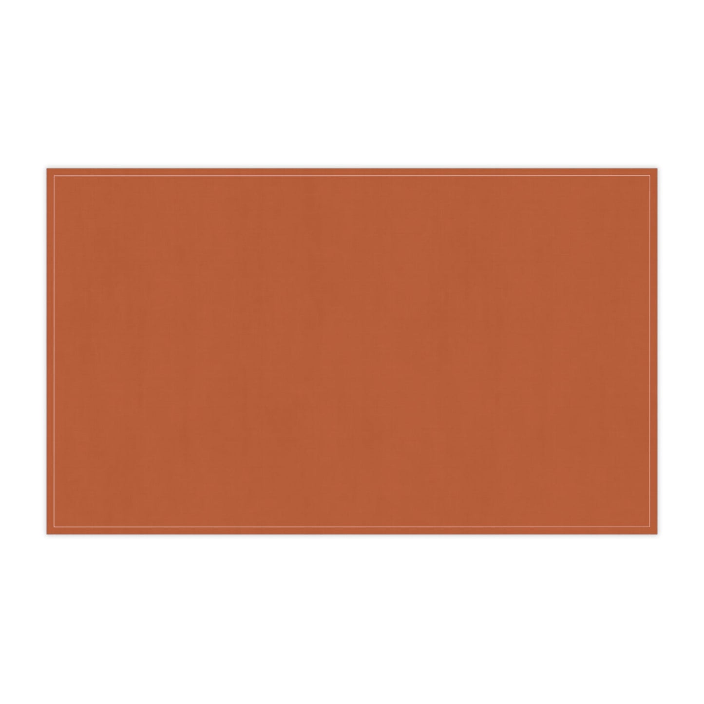 Tea Towels | Dark Orange & White | Dark