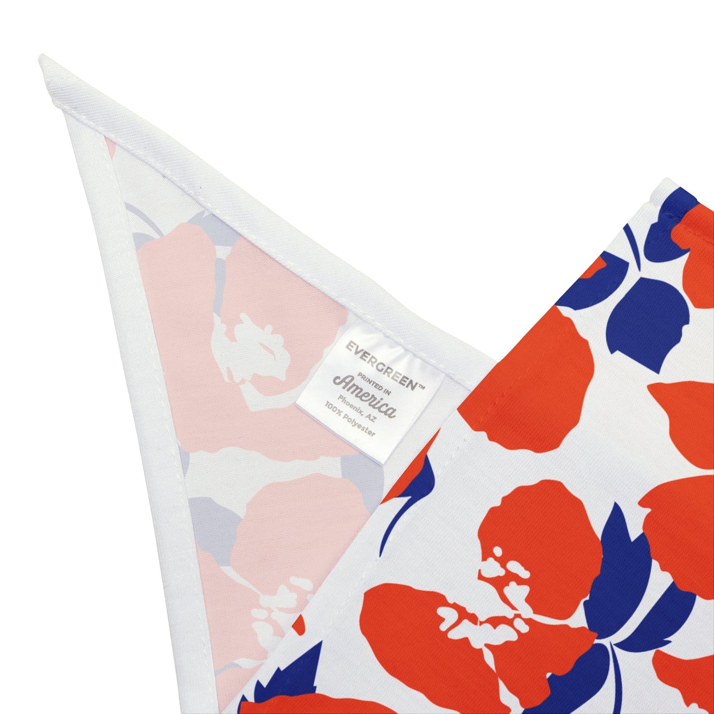Pet Bandana | Bright Blue & Orange | Poppy