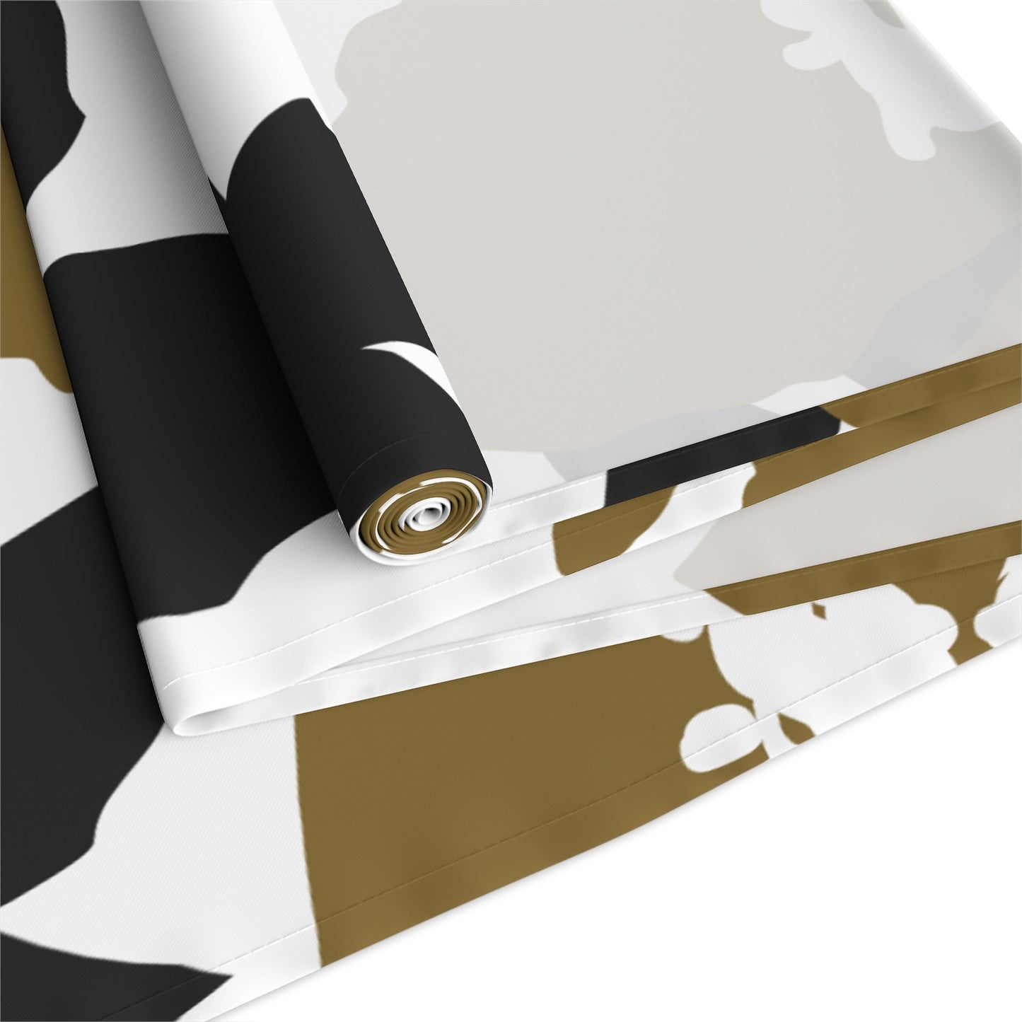 Table Runner | Black & Gold | Poppy