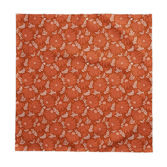 Tablecloth | Dark Orange & White | Bellis