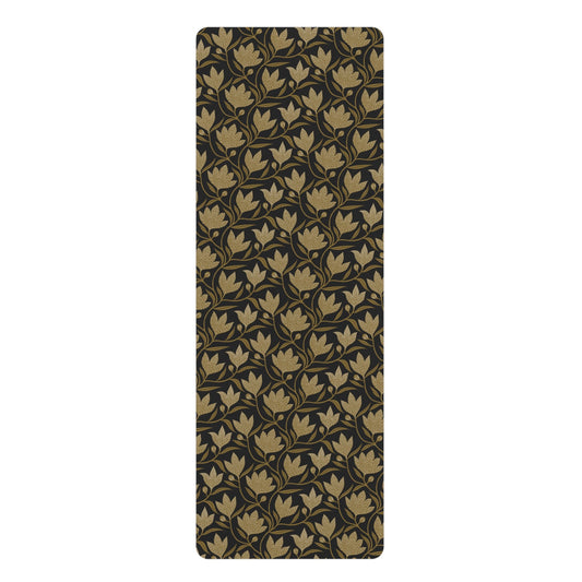 Yoga Mat | Black & Gold | Magnolia