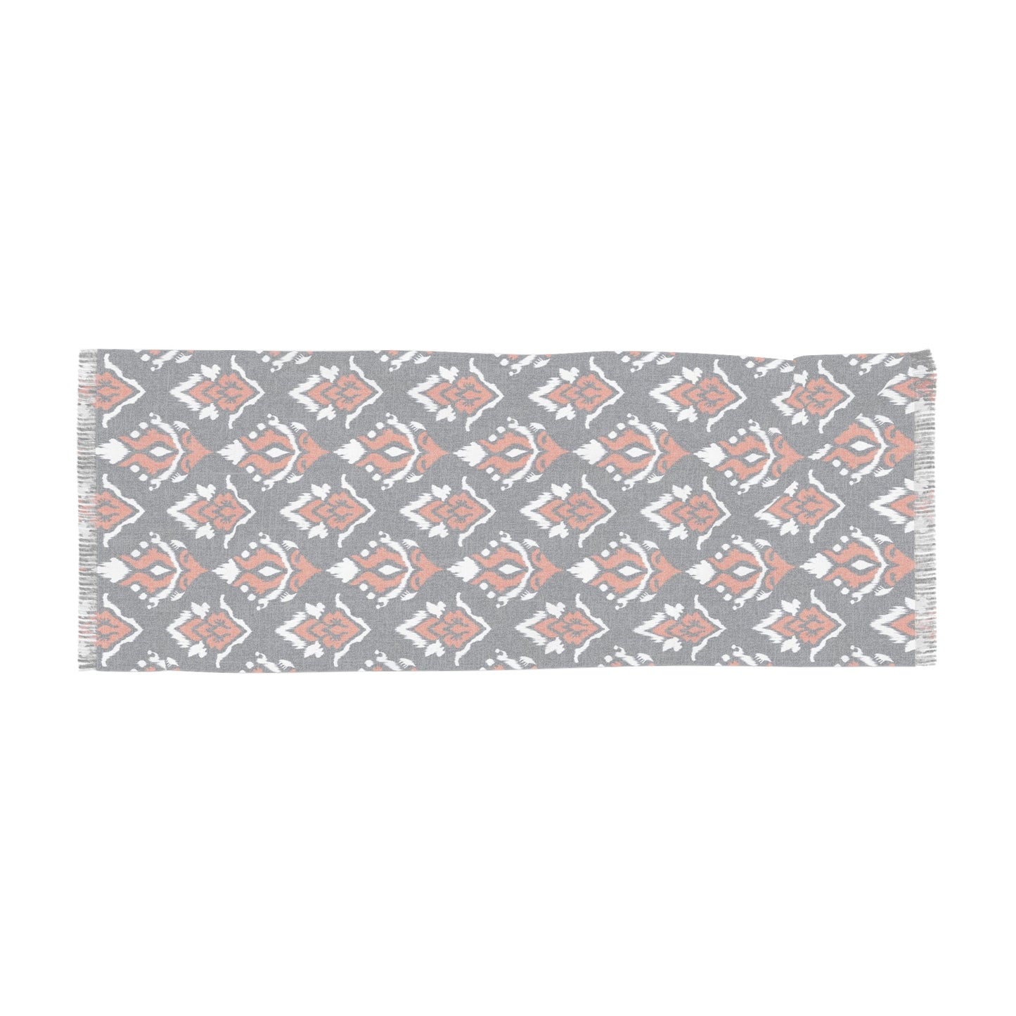 Scarf | Orange & Blue | Ikat