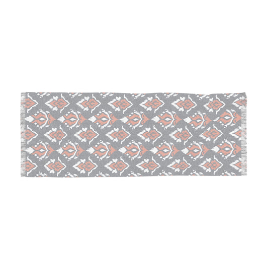 Scarf | Orange & Blue | Ikat