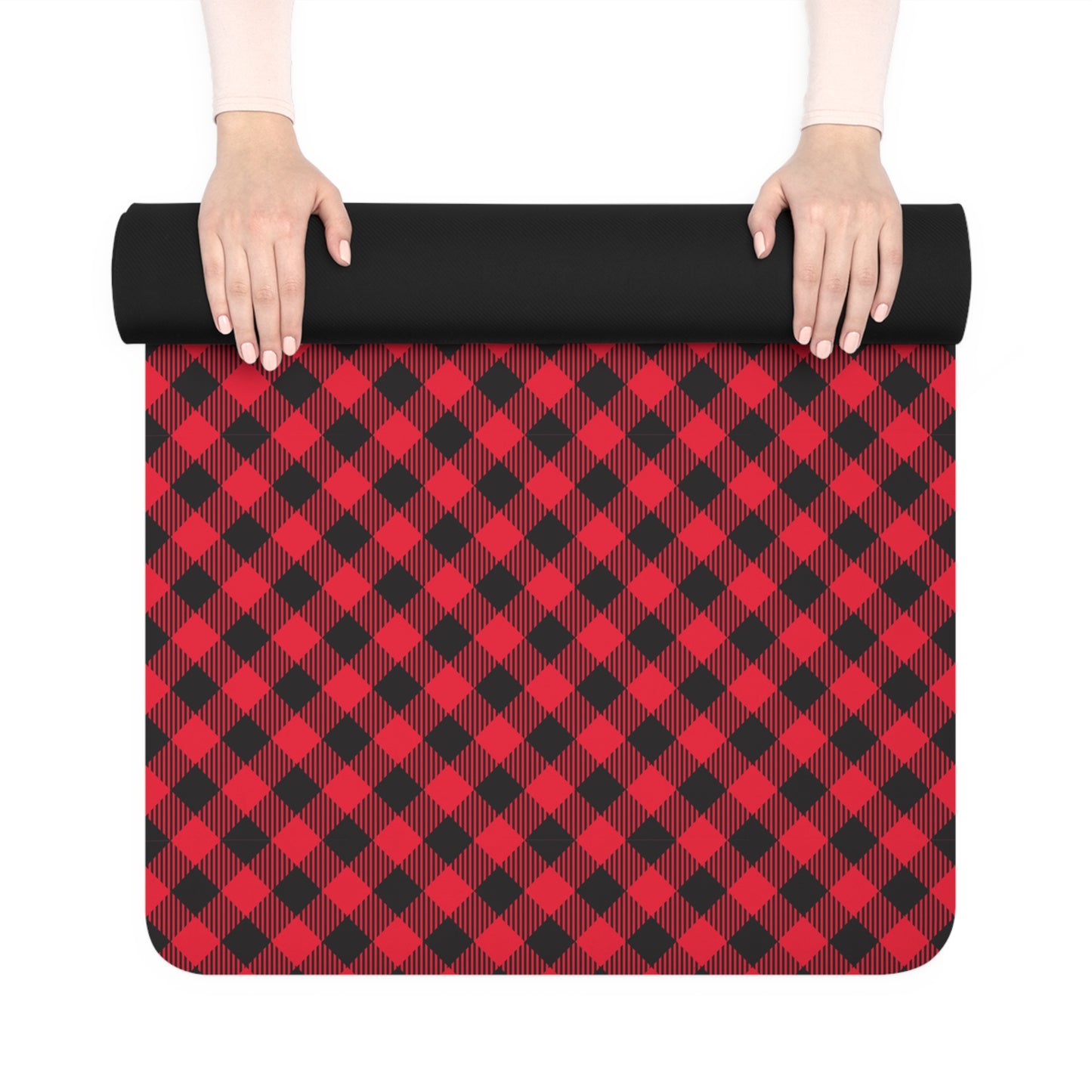 Yoga Mat | Raleigh, North Carolina | Gingham