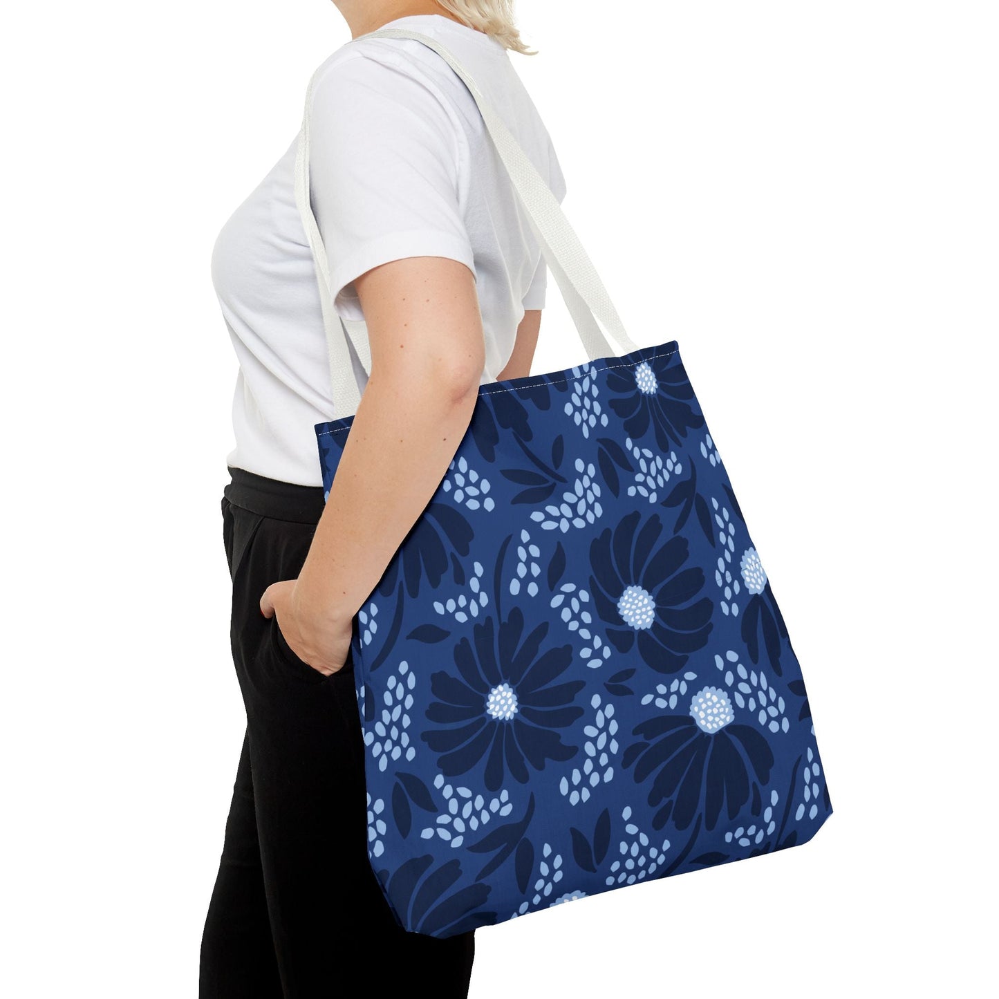 Tote Bag | Navy & White | Bellis