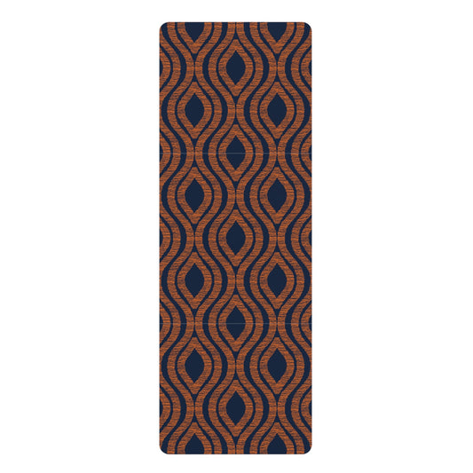 Yoga Mat | Orange & Blue | Ogee
