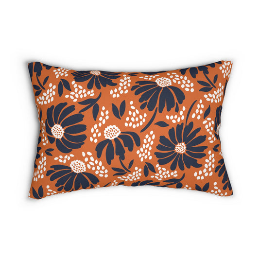 Pillow | Orange & Blue | Bellis