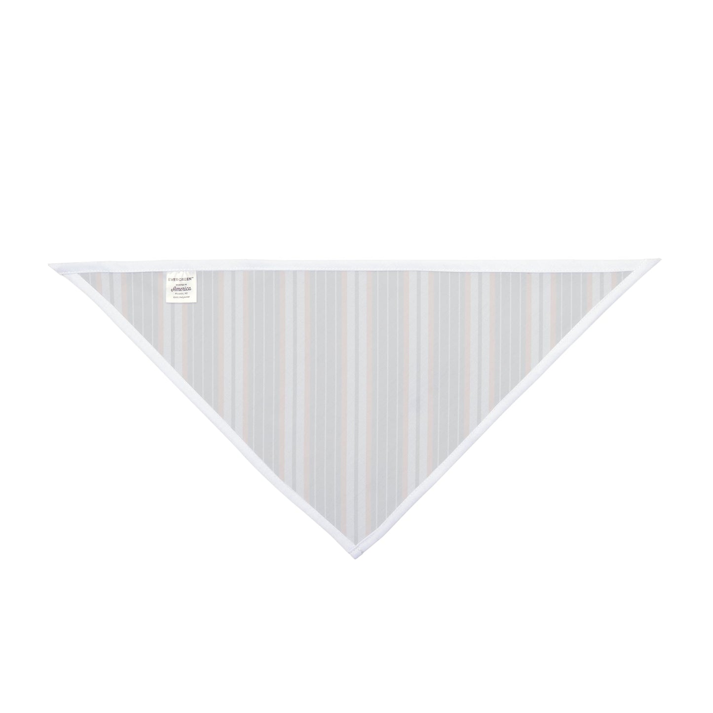 Pet Bandana | Orange & Blue | Stripe