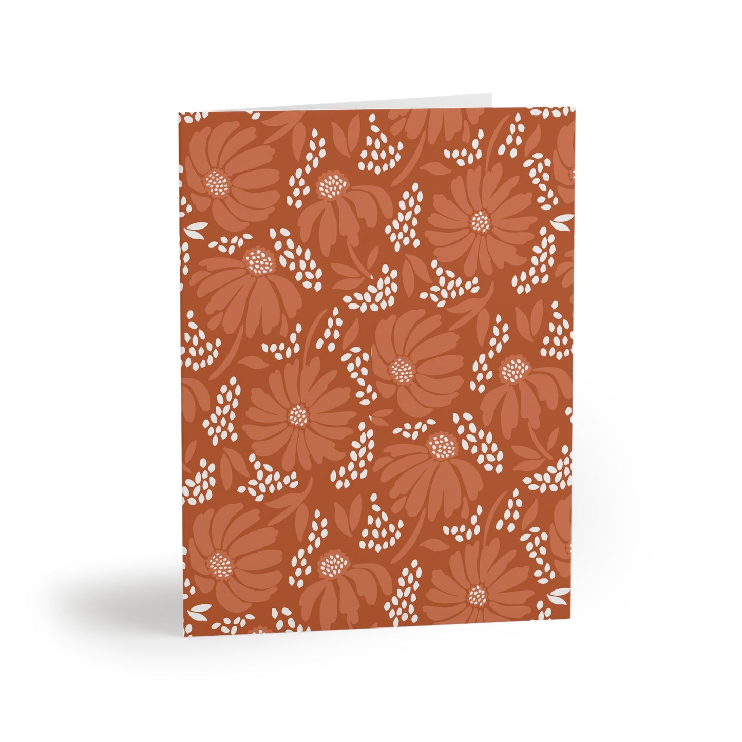 Notecards | Dark Orange & White | Bellis