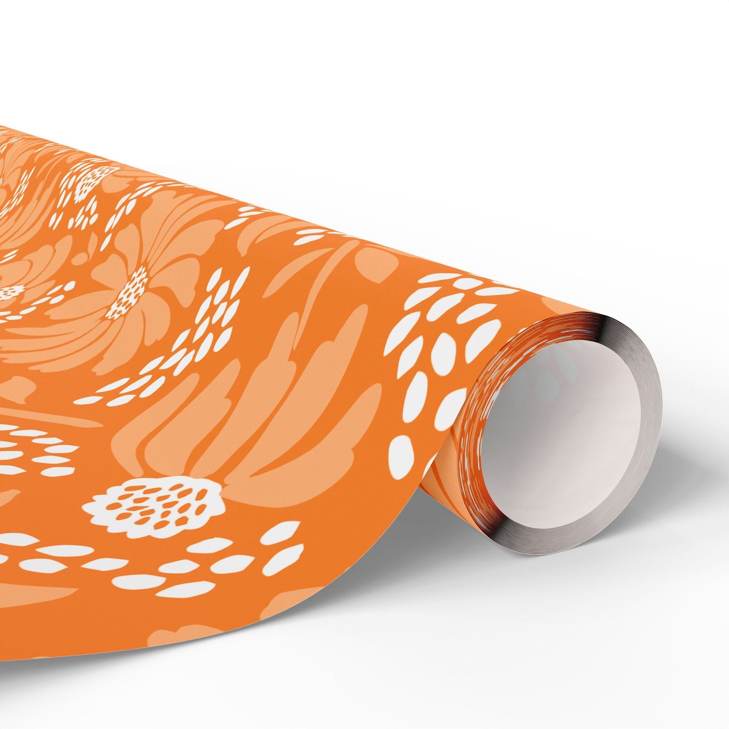 Gift Wrap | Orange & White | Bellis