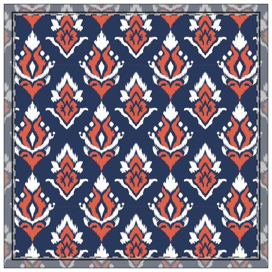 Napkin 4-set | Charlottesville, Virginia | Ikat