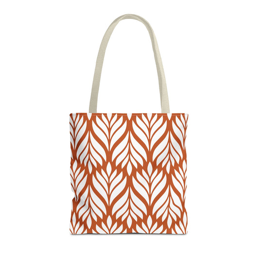 Totes | Dark Orange & White | Palm