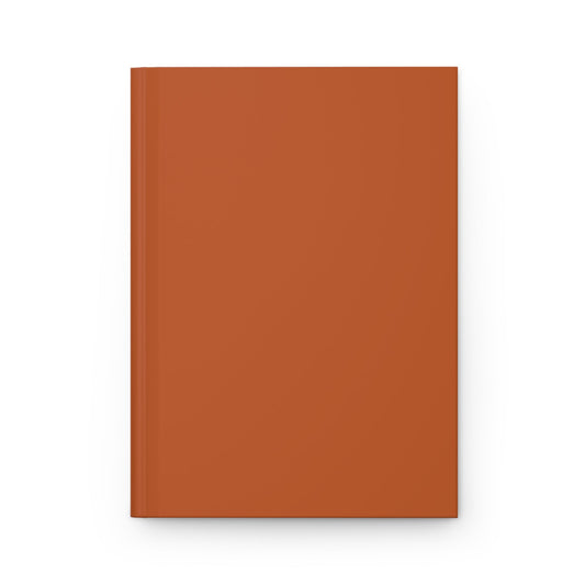 Journal | Dark Orange & White | Dark