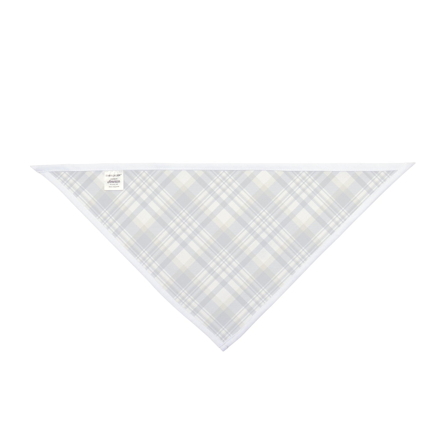 Pet Bandana | Blue & Gold | Tartan
