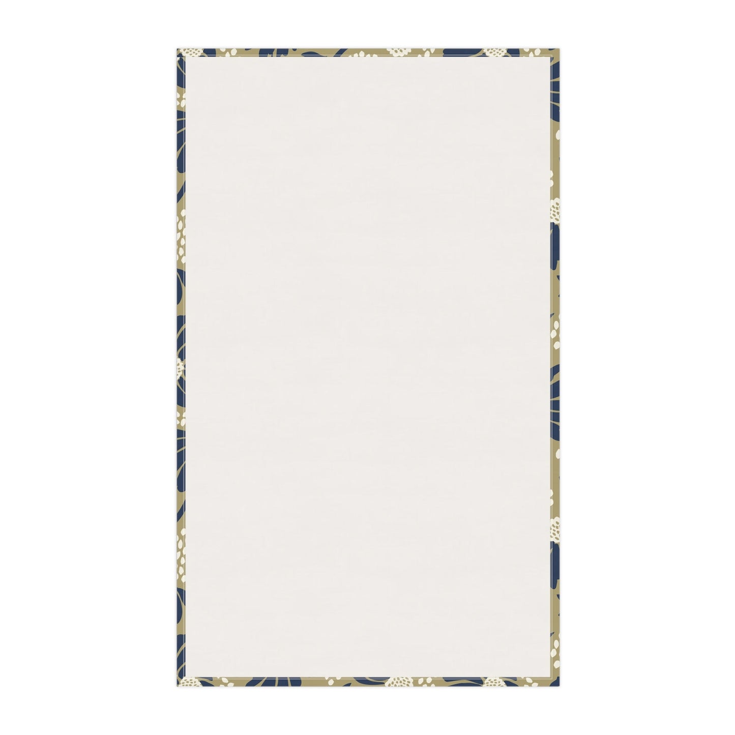 Tea Towel | Blue & Gold | Bellis