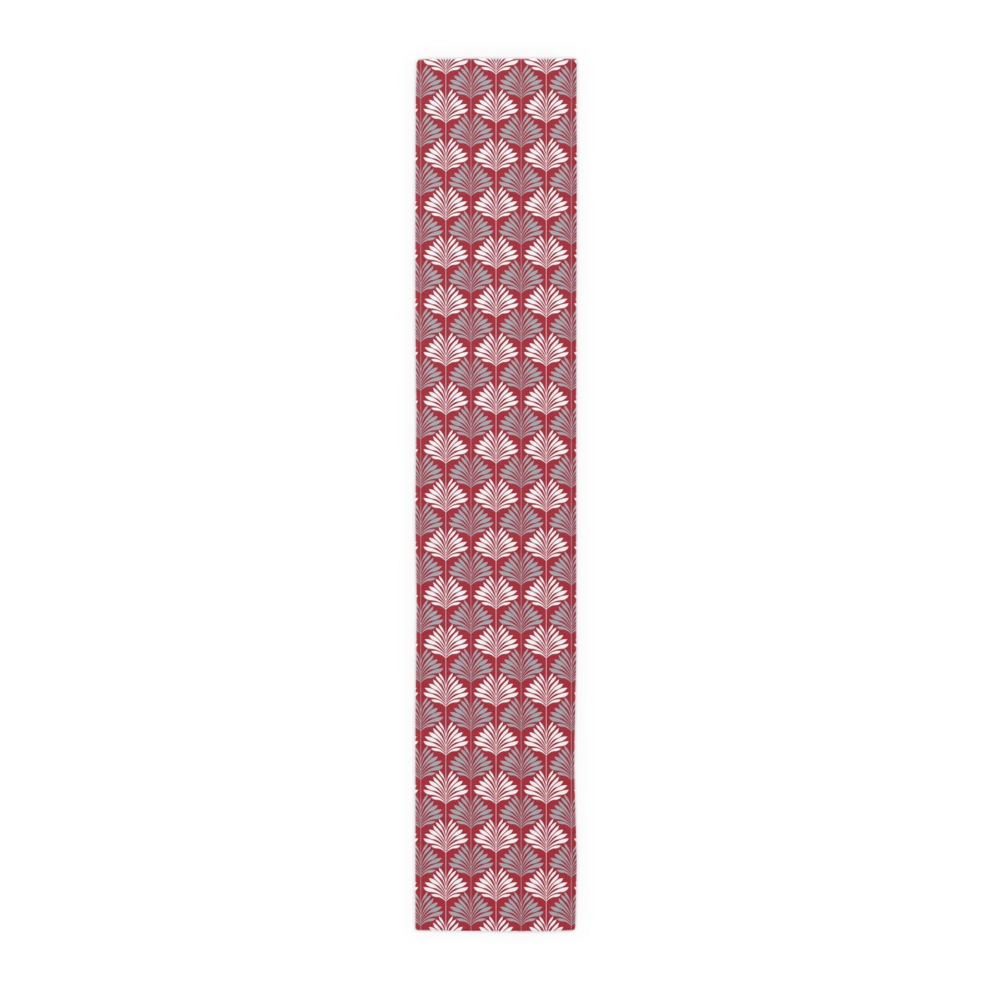Table Runner | Red & Gray | Deco