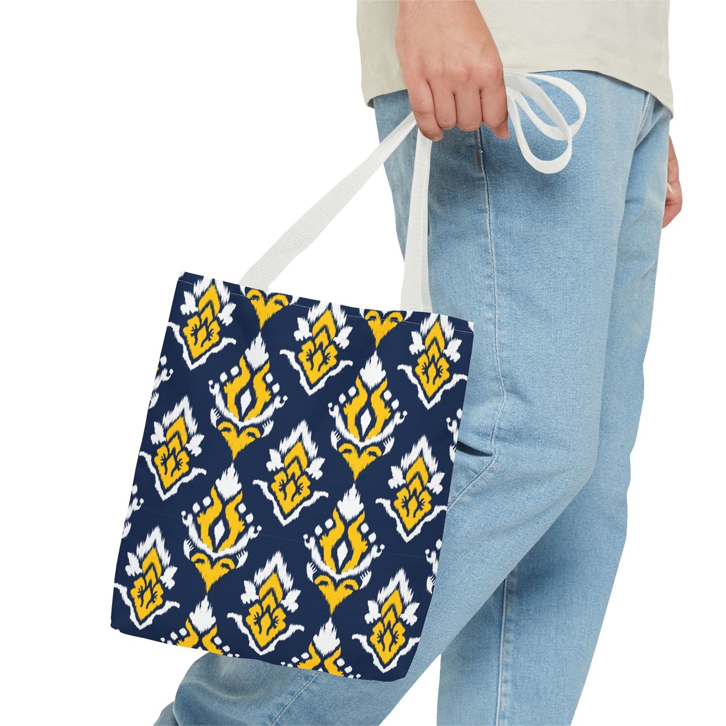 Totes | Yellow & Blue | Ikat