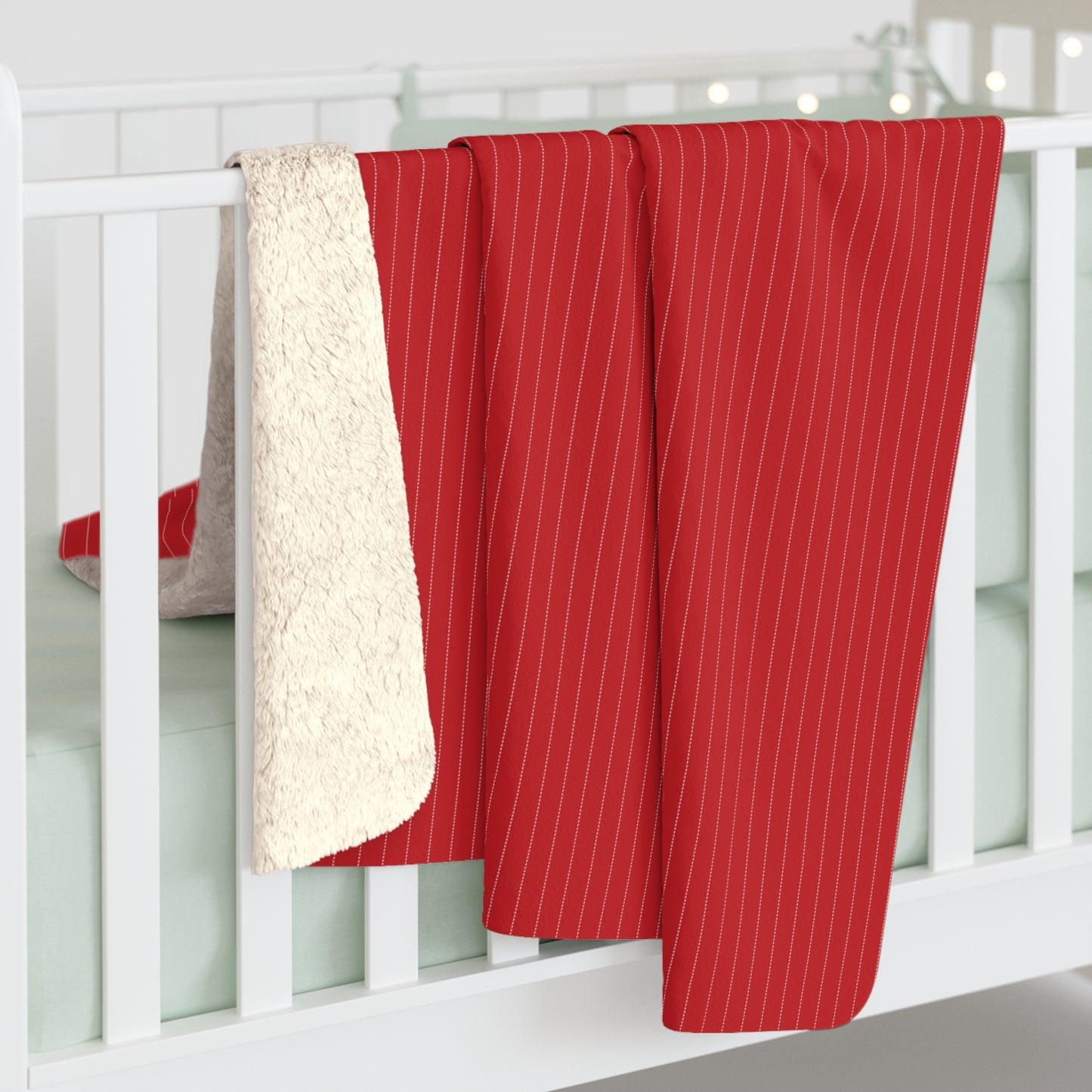 Sherpa Blanket | Madison, Wisconsin | Pinstripe
