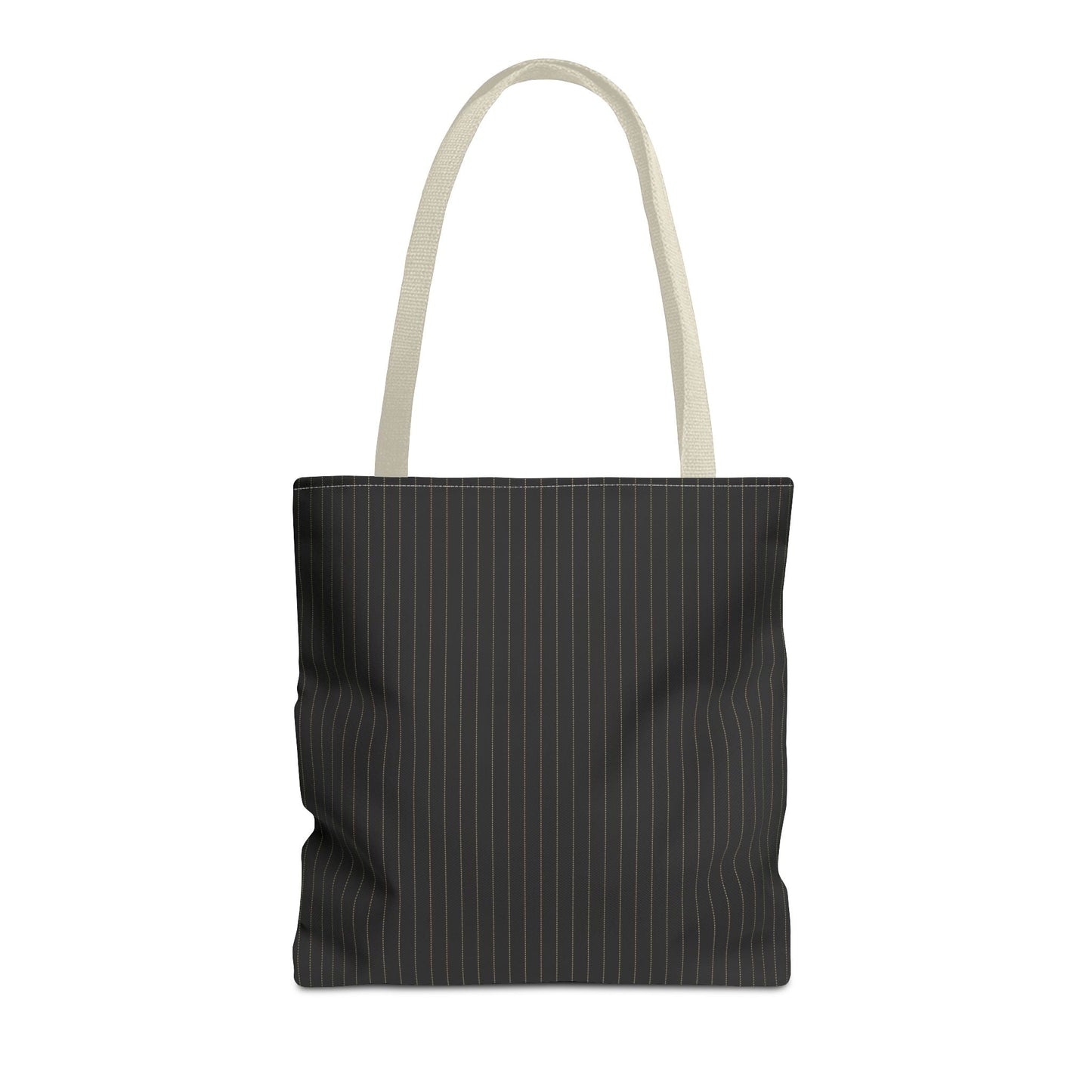 Tote Bags | Black & Gold | Pinstripe