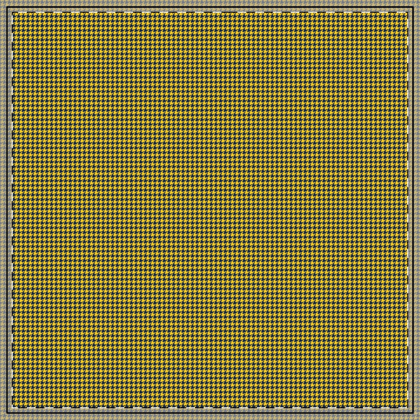 Tablecloth | Yellow & Blue | Houndstooth