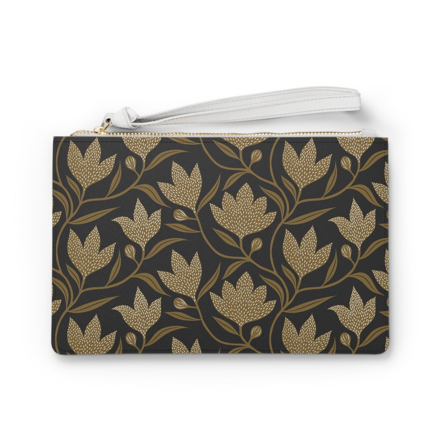 Clutch Bag | Black & Gold | Magnolia