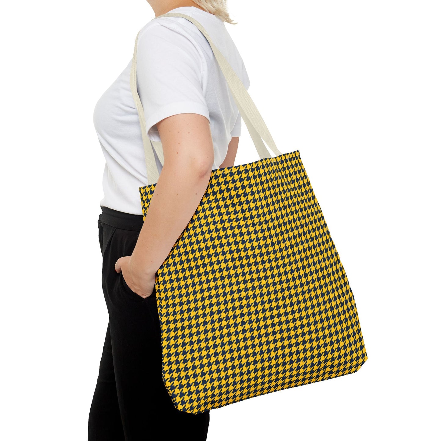 Totes | Yellow & Blue | Houndstooth