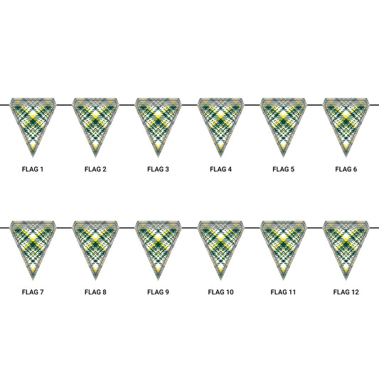 Flag Garland | Eugene, Oregon | Tartan
