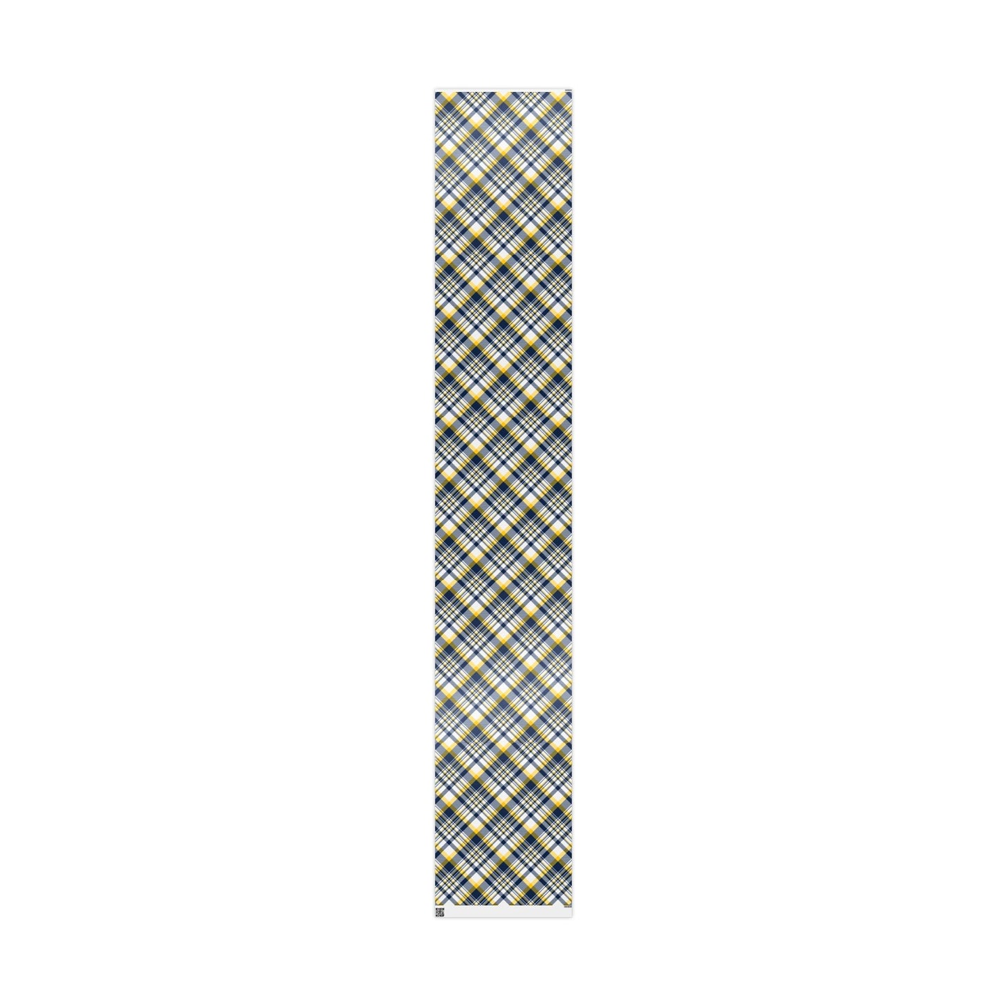 Gift Wrap | Yellow & Blue | Tartan