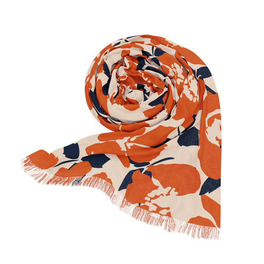 Scarf | Auburn, Alabama | Poppy