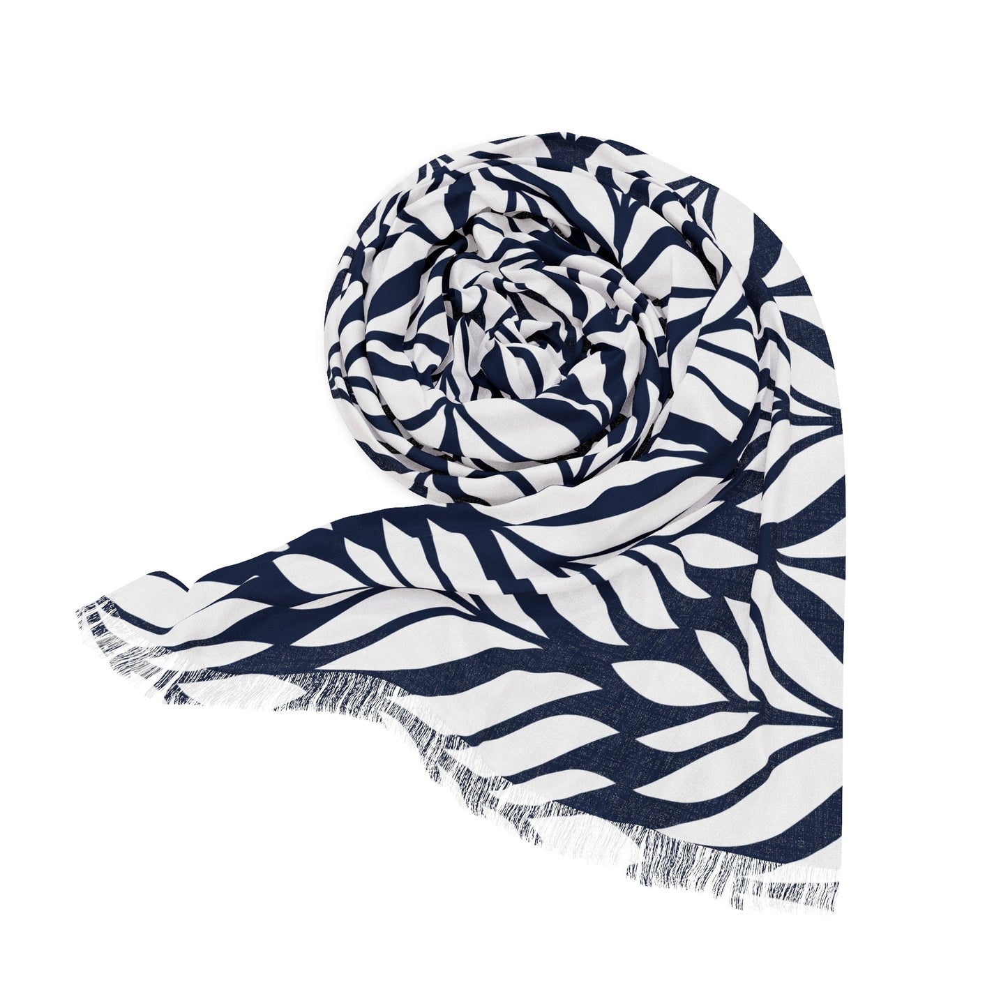 Scarf | Navy & White | Palm