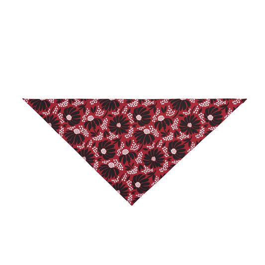 Pet Bandana | Red & Black | Bellis