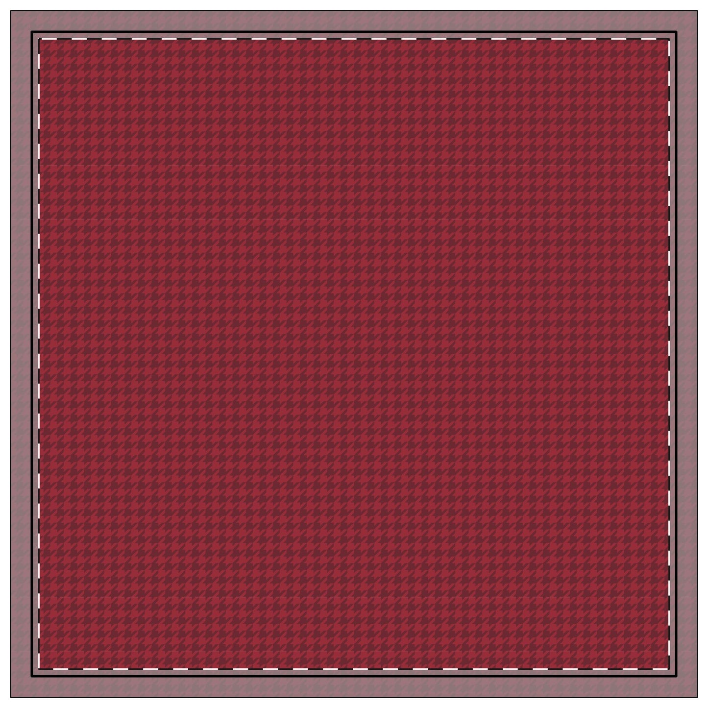 Napkin 4-set | Tuscaloosa, Alabama | Houndstooth